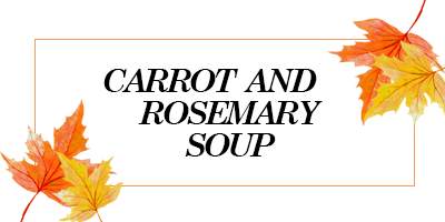 carrot-rosemary-soup