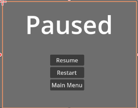 Game Paused Screen