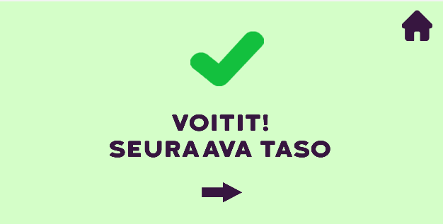 Voittonäkymä pelissä