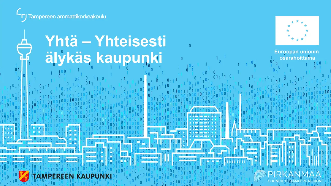 YHTÄ hankkeen logo