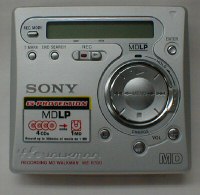 SONY MZ-R700
MiniDisc-tallennin