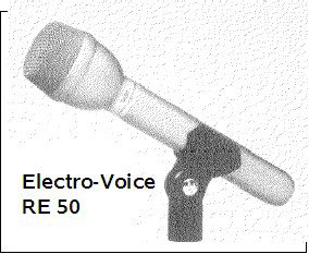 Electro-Voicen selostusmikrofoni RE 50.