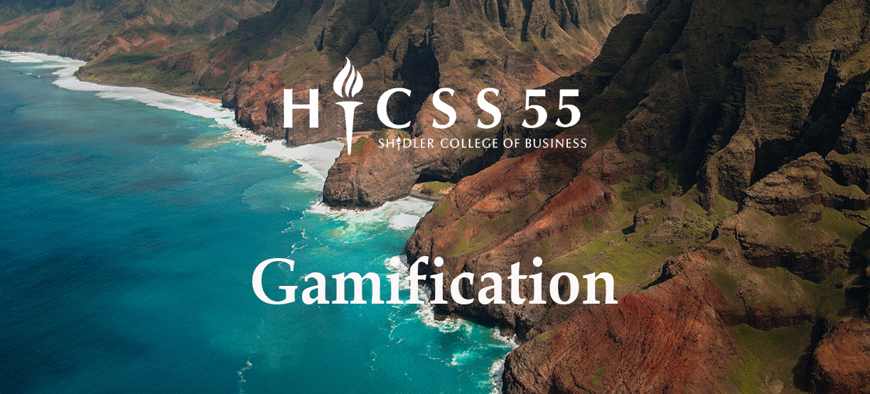 Gamification Group Call for Papers Gamification at the 55th Hawaii