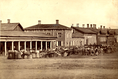 Kauppatoria 1870-luvulla