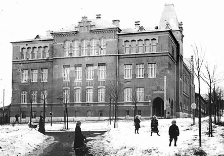 Tampereen Suomalainen Tyttökoulu noin 1902-1910