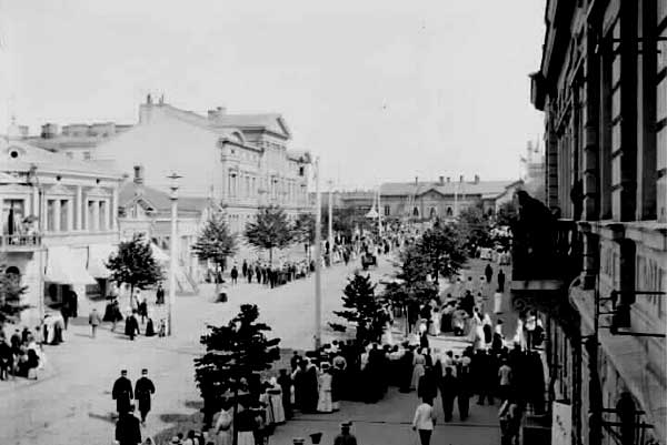 Hmeenkadun itp 1900-luvun alussa